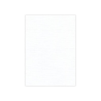 A4 Kaarten papier Damast wit