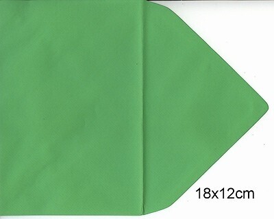 enveloppen A6 groen 10x