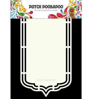 Dutch Doobadoo shape art bookmark A5