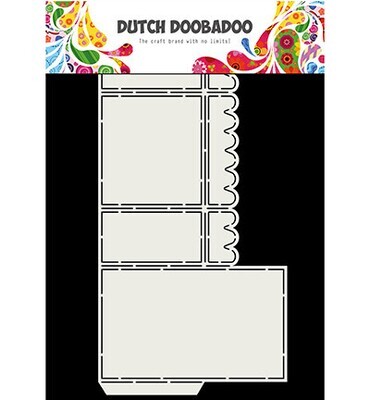 Dutch Doobadoo box art scallop A4