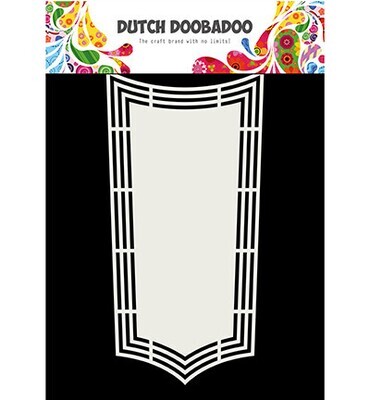 Dutch Doobadoo shape art shield XL A4