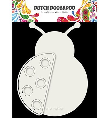 Dutch Doobadoo fold card art lady bug A5