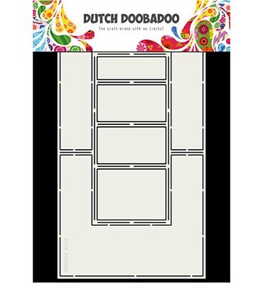 Dutch Doobadoo fold card art double side