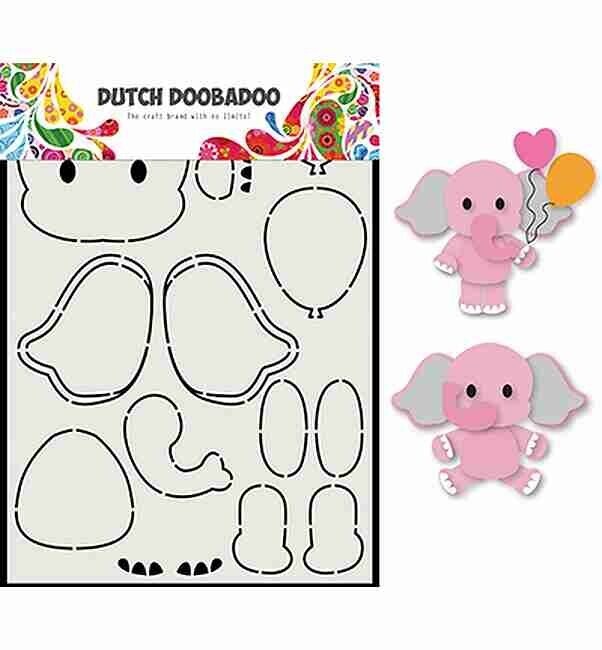 Dutch Doobadoo set olifant
