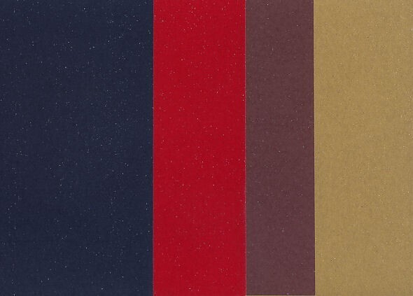 A5 card paper sparkle dark 10 sheets