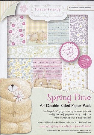 Paperpad A4  Forever friend Spring Time