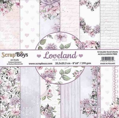Scrapboys paperpad Loveland