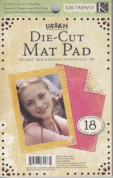 K&Company diecut mat pad