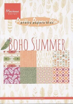 pretty paper bloc Boho summer