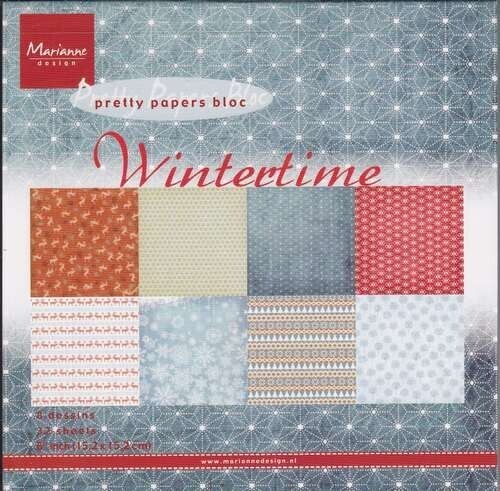 Pretty Paper Bloc wintertime 15 x 15