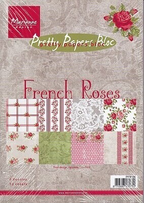 Pretty Paper Bloc french roses