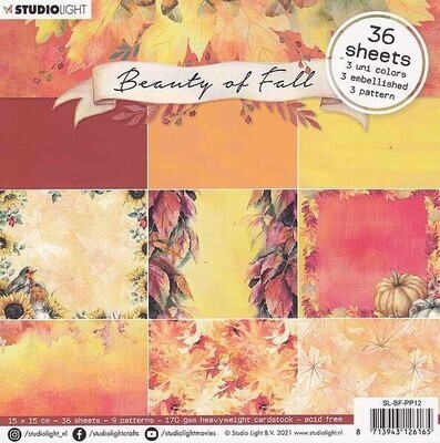 Paper pad Beauty of fall 15 x 15