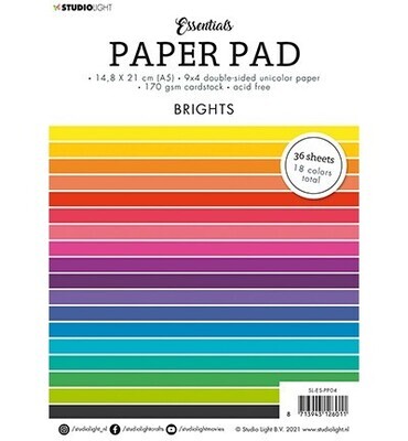 Paper pad essentials brights