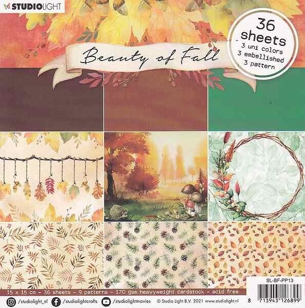 Paper pad Beauty of fall 15 x 15
