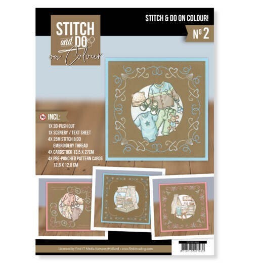 Stitch and do on colour new born