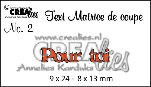 Crealies stans pour toi