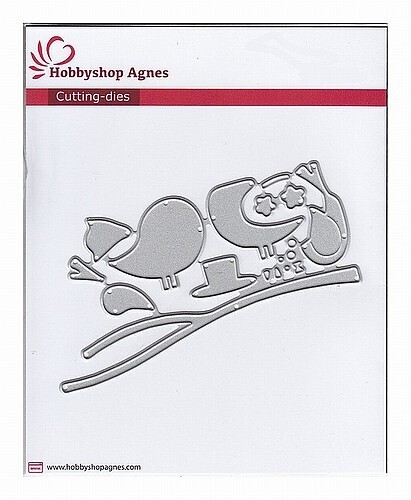 Cutting die huwelijk vogels
