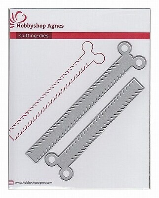 Cutting dies verrassings strips