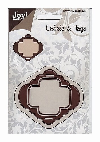 Joy Cutting & Embossing labels and tags