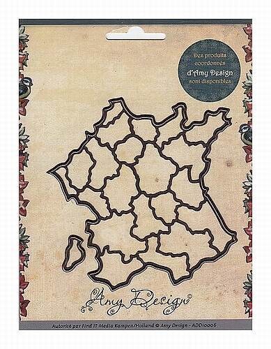 Amy design die maps france