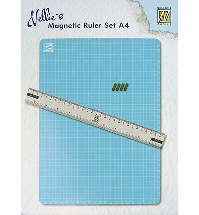 Magnetic ruler set A4