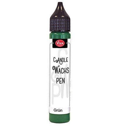Kaarsen wax pen groen
