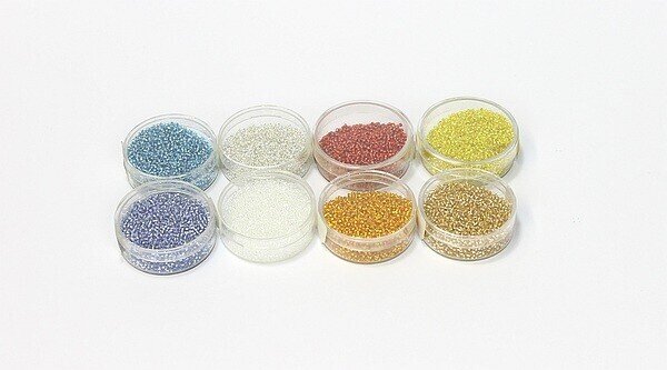 kralen set 1.5 mm mini rocailles