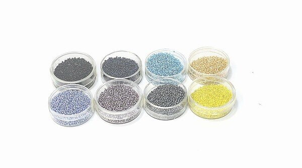 beads set 1.5 mm mini seed beads