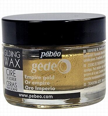 Gilding wax Pebeo empire gold