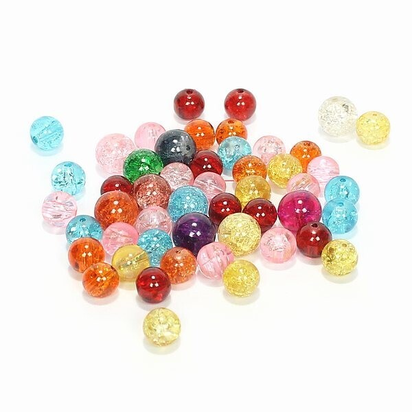 Kralen mix glas