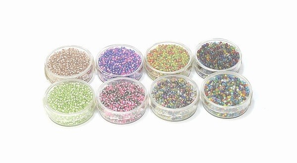 kralen set 2.6 mm rocailles mix