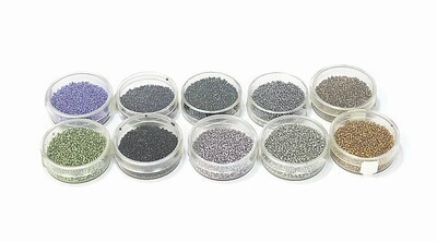 kralen set 1.5 mm mini rocailles