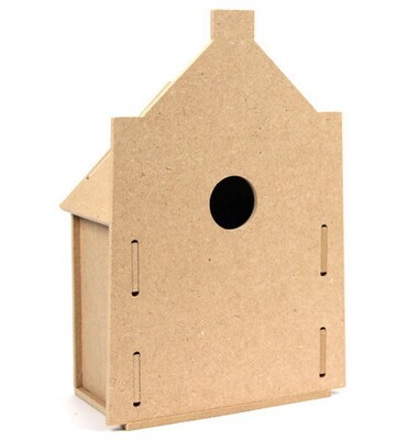 MDF birdhouse