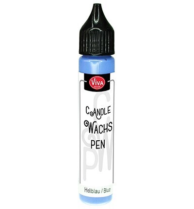 Kaarsen wax pen light blue
