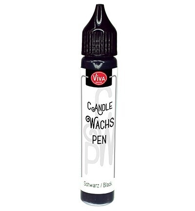 Kaarsen wax pen zwart