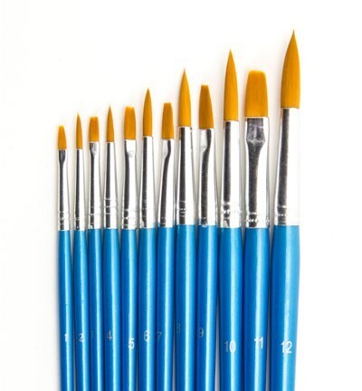 Penselen set synthetisch