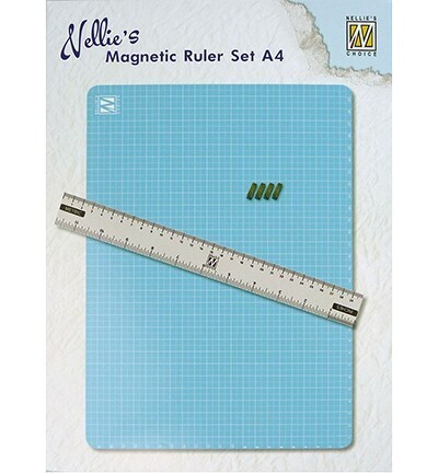 Magnetic ruler set A4
