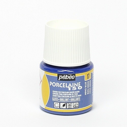 Porselein verf Pebeo gloss Ming Blue