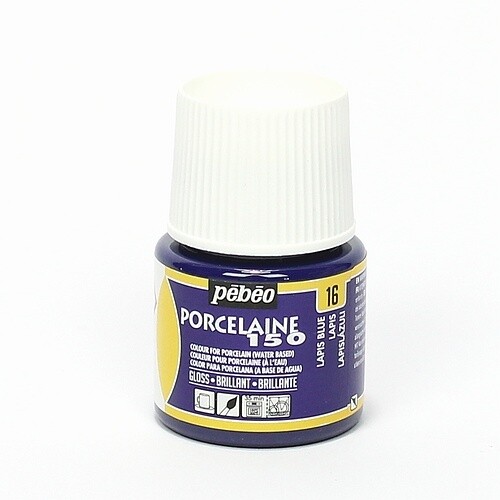 Porcelain paint Pebeo gloss Lapis