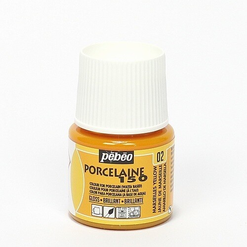 Porselein verf Pebeo gloss Marseille Yellow