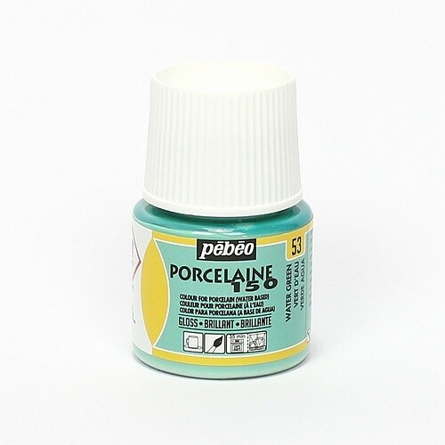 Porselein verf Pebeo gloss  Pastel Water Green