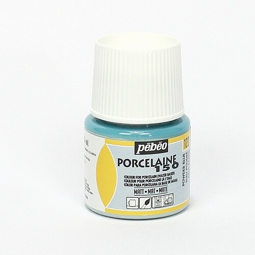 Porselein verf Pebeo mat Powder Blue