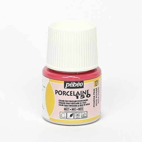 Porcelain paint Pebeo matte Powder Pink