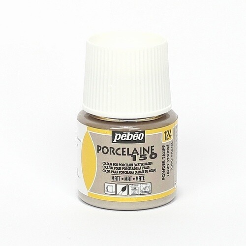 Porselein verf Pebeo Matt Powder Taupe