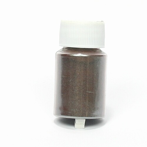 Pigment poeder parelmoer bruin