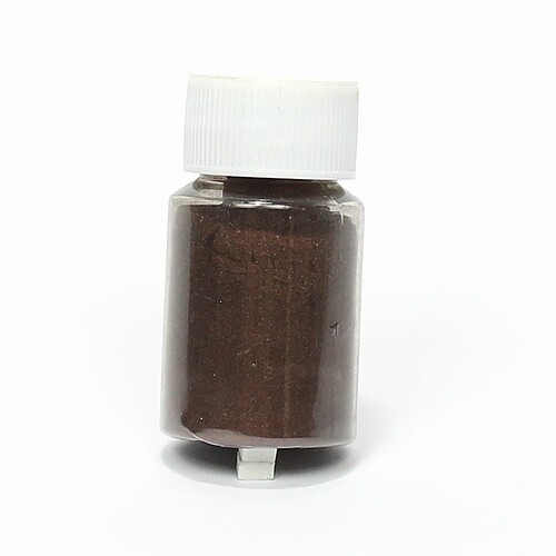Pigment poeder parelmoer bruin koper