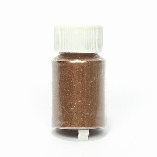 Pigment poeder parelmoer bruin