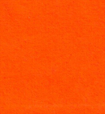Vilt neon orange