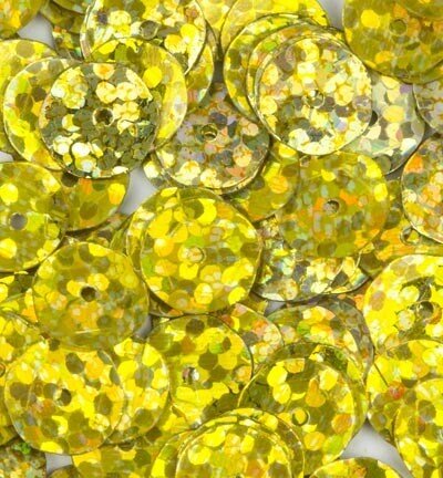 Sequins laser disco gold  8 gramm