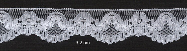 Ribbons 61 1m white